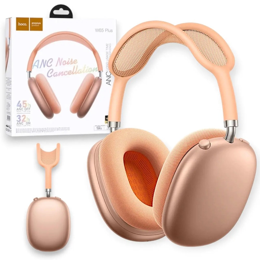 Hoco W65 Plus Happy ANC Headphones | Bluetooth 5.4, ANC and 45h Battery Life – CDCTECNO