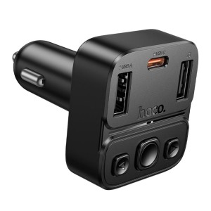 Transmisor FM Bluetooth Hoco E87 35W PD USB-C | CDCTECNO