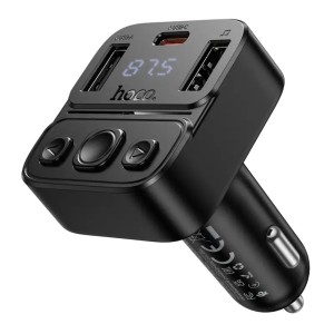Transmisor FM Bluetooth Hoco E87 35W PD USB-C | CDCTECNO