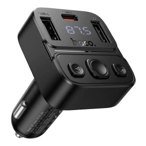 Transmisor FM Bluetooth Hoco E87 35W PD USB-C | CDCTECNO