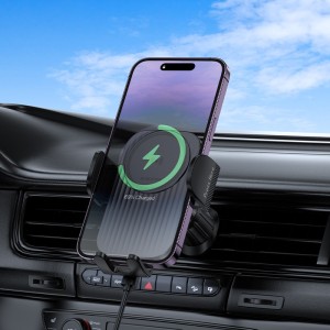 Borofone BH221 Car Mount with 15W Wireless Charging | CDCTECNO