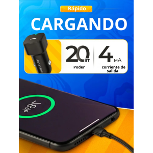 Borofone BZ34A PD 20W USB-C Auto Charger with Type-C Cable