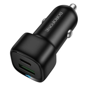 BOROFONE BZ34B Cloud PD 38W USB-C + USB Car Charger