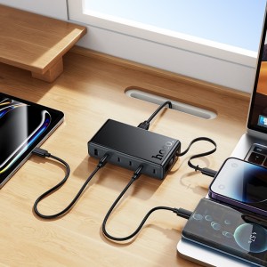 HOCO C151A Modern 50W 6 USB-C + USB Desktop Charger