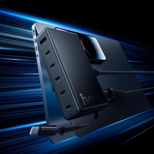 Cargador de Escritorio HOCO C151A Modern 50W 6 USB-C + USB