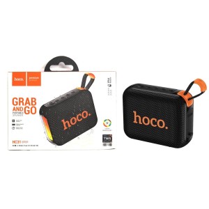 Hoco HC31 TWS Bluetooth 5.4 Speaker with LED Lights and FM Radio