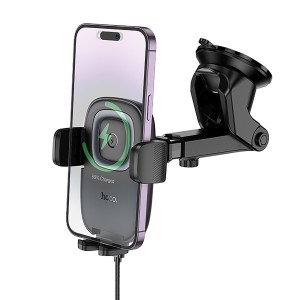 HOCO HW32 Crown Car Mount Wireless Charging 15W Console
