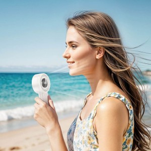 Ventilador Portátil HOCO HX62 6000mAh | 5 Velocidades + Display LED