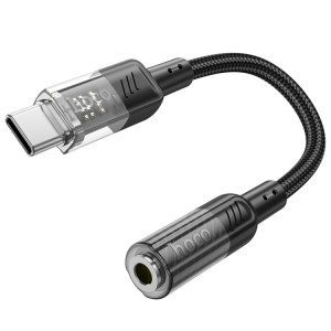 Adaptador Audio USB-C a Jack 3.5 mm HOCO LS37 con Micrófono