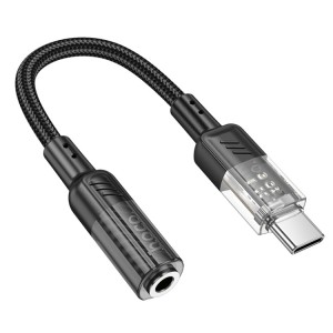 Adaptador Audio USB-C a Jack 3.5 mm HOCO LS37 con Micrófono