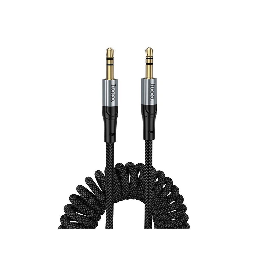 HOCO UPA33 3.5mm Spring Auxiliary Audio Cable 1.5m