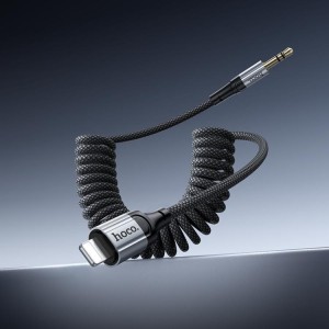 Cable HOCO UPA33A Lightning a 3.5 mm Resorte 1,5 m | Audio Hi-Fi