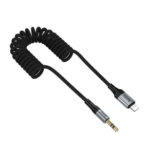 Cable HOCO UPA33A Lightning a 3.5 mm Resorte 1,5 m | Audio Hi-Fi
