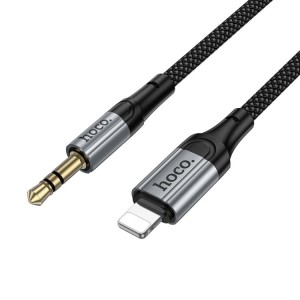 HOCO UPA33A Lightning to 3.5 mm Spring Cable 1.5 m | Hi-Fi Audio