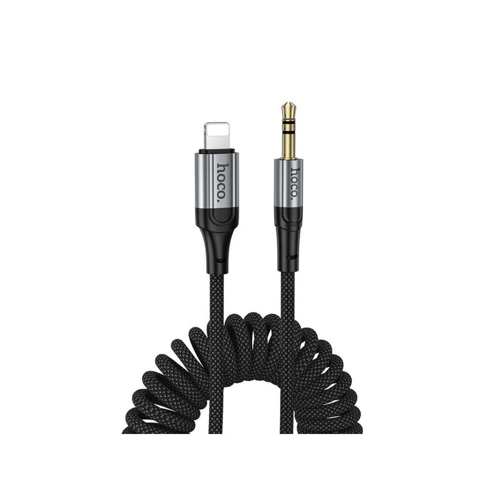 Cable de Audio Conversor Lightning a Aux 3.5 mm de Resorte 1,5 m HOCO UPA33A