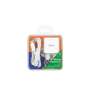Cargador Hoco C76A Pro 30W Tipo C a Tipo C – Carga Rápida PD 3.0 para iPhone y Más