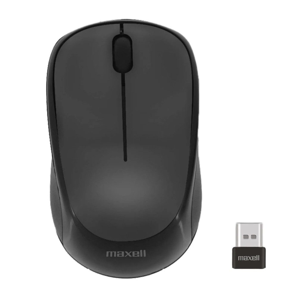 Mouse Inalámbrico Maxell Nano USB Tipo-C 1200 DPI MOWL-CN