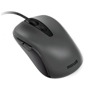 Mouse Óptico Maxell MOWR-105C USB-C 1600 DPI | Ergonómico