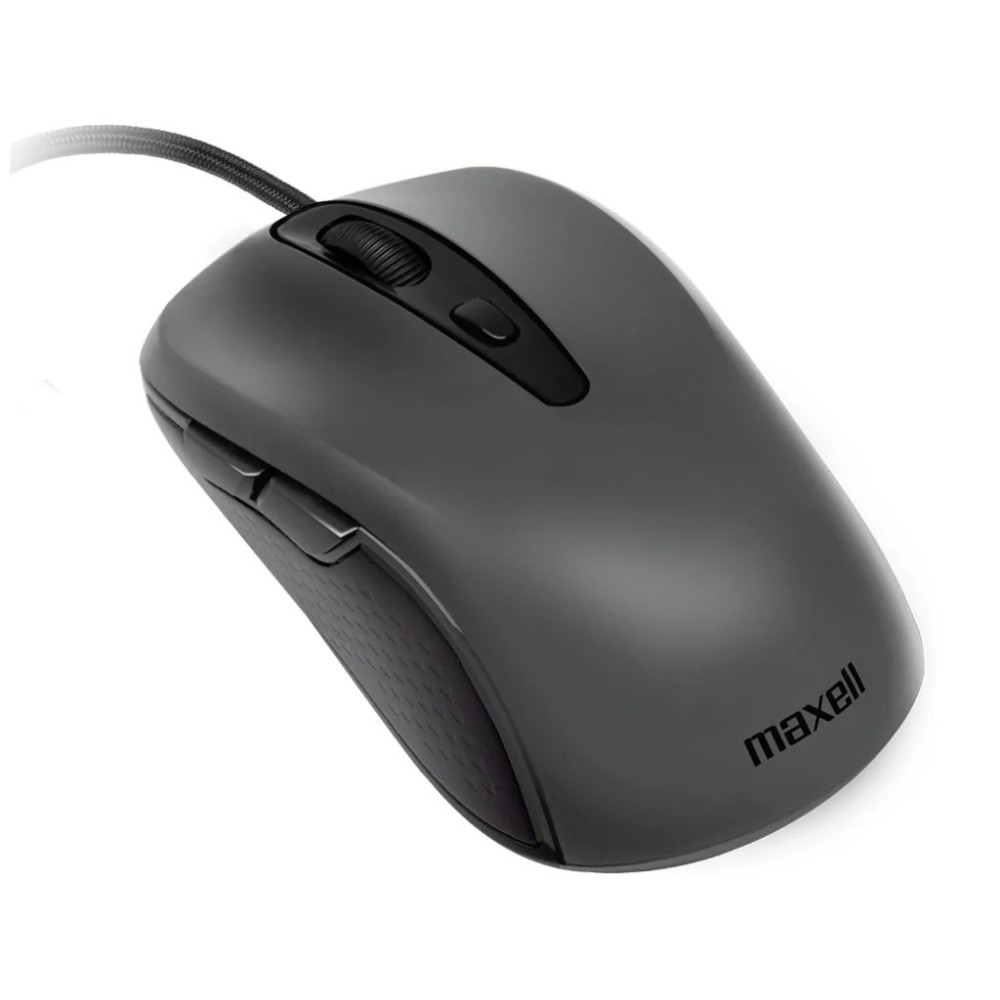 Mouse Óptico Maxell MOWR-105C USB-C 1600 DPI | Ergonómico