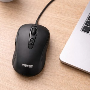 Mouse Óptico Maxell MOWR-105C USB-C 1600 DPI | Ergonómico